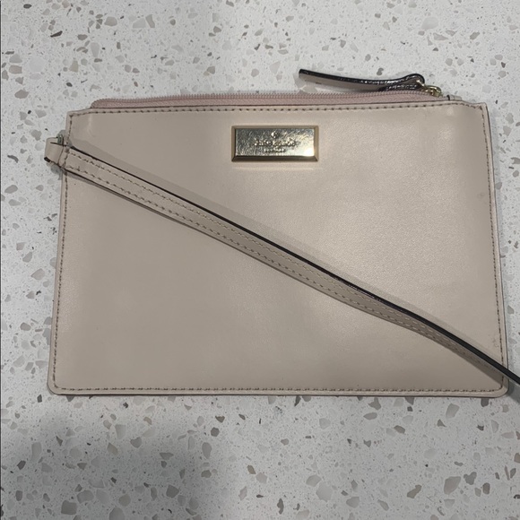 kate spade Handbags - Kate spade purse ouch, pink beige